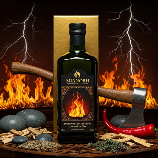 Potent Shango Protection Oil — Divine Shielding & Spiritual Justice
